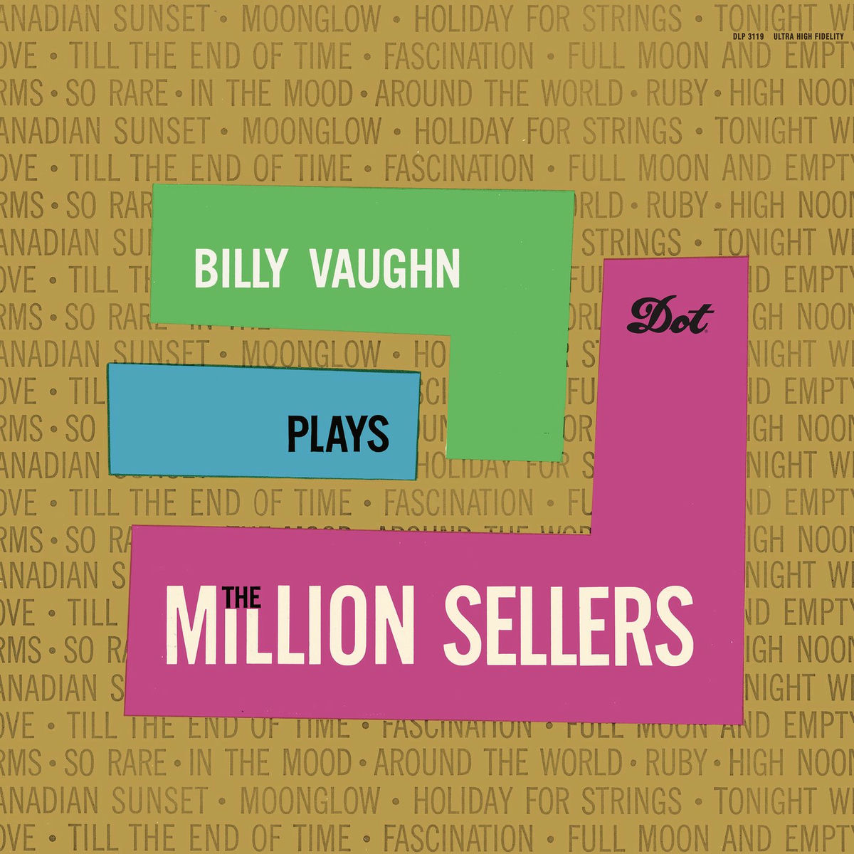 Album cover of Billy Vaughn Plays The Million Sellers