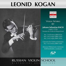 Cover of J.S. Bach: Violin Works