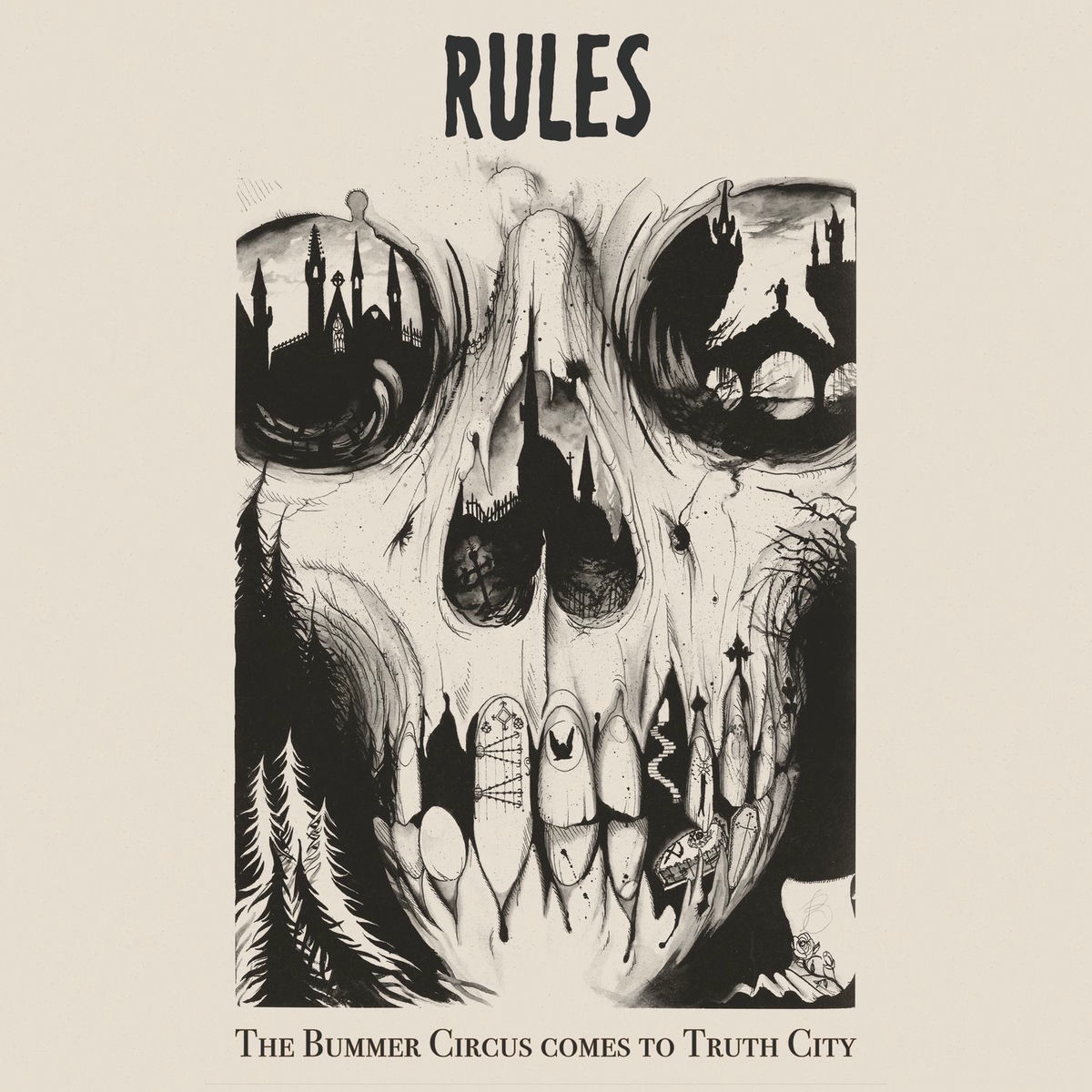 Album cover of The Bummer Circus Comes to Truth City