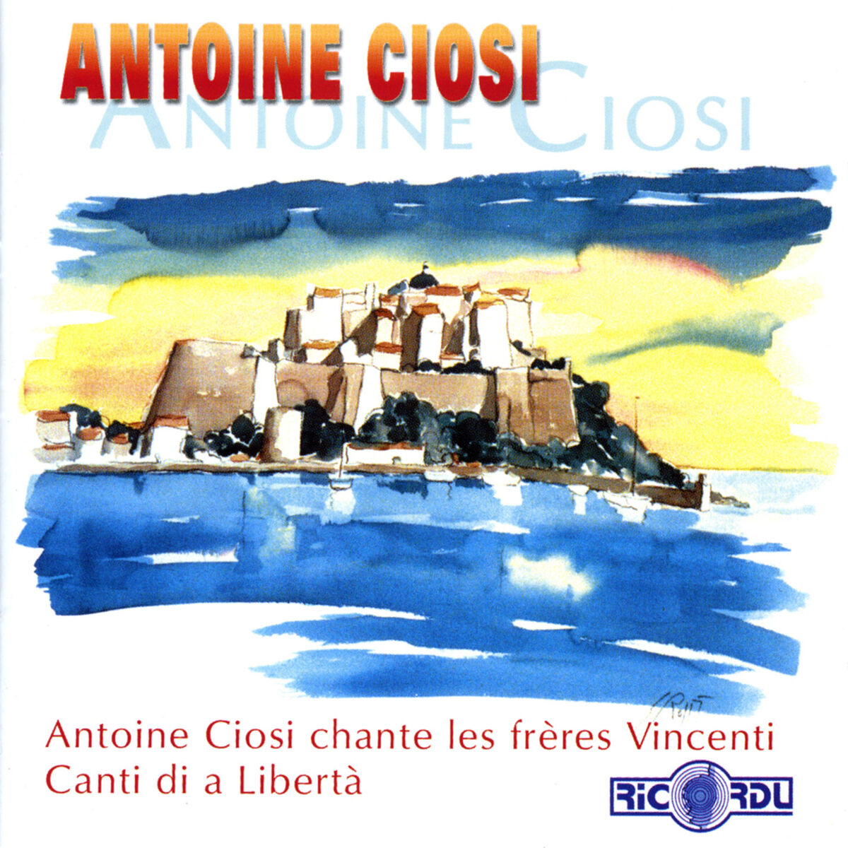 Album cover of Chante les frères Vincenti - Canti di a Libertà