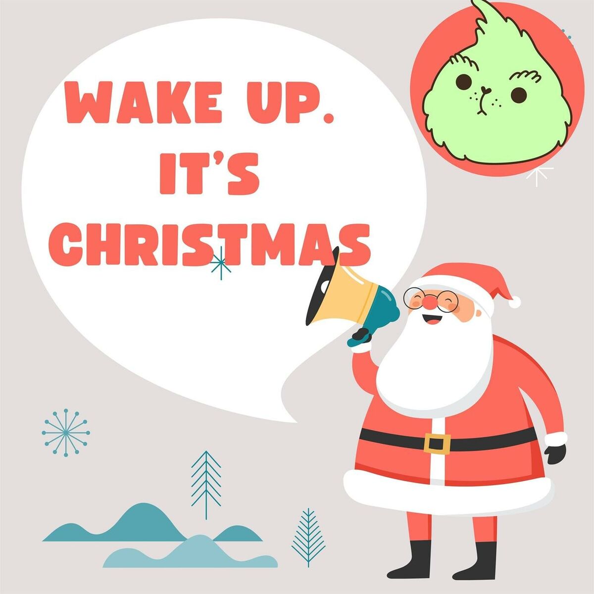 Album cover of Wake Up. It's Christmas