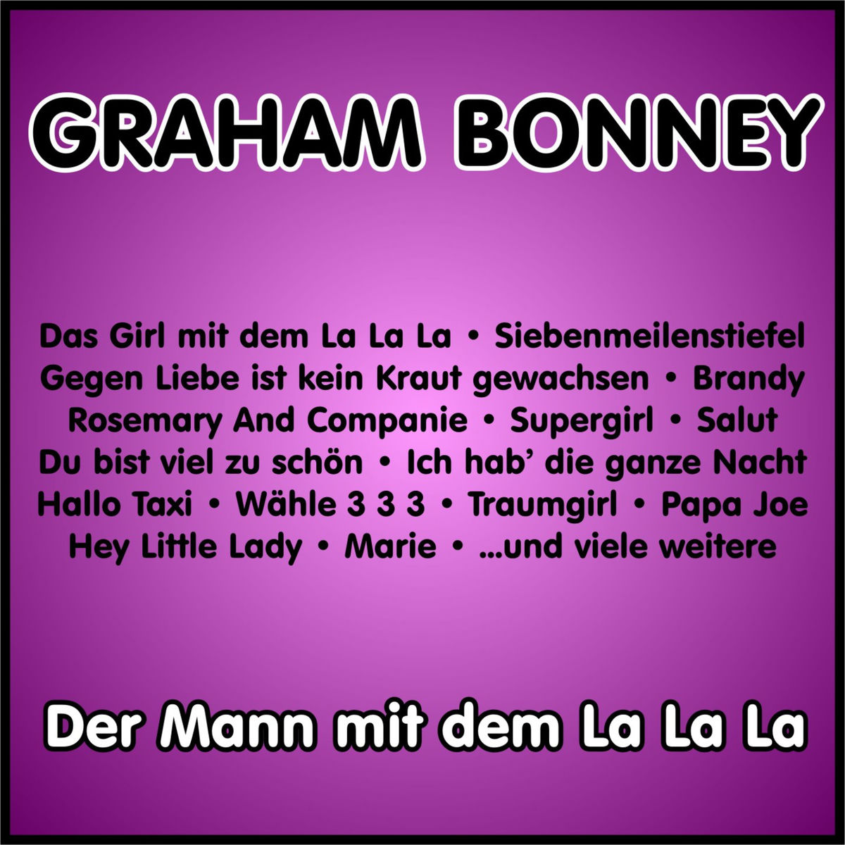 Album cover of Der Mann mit dem La La La