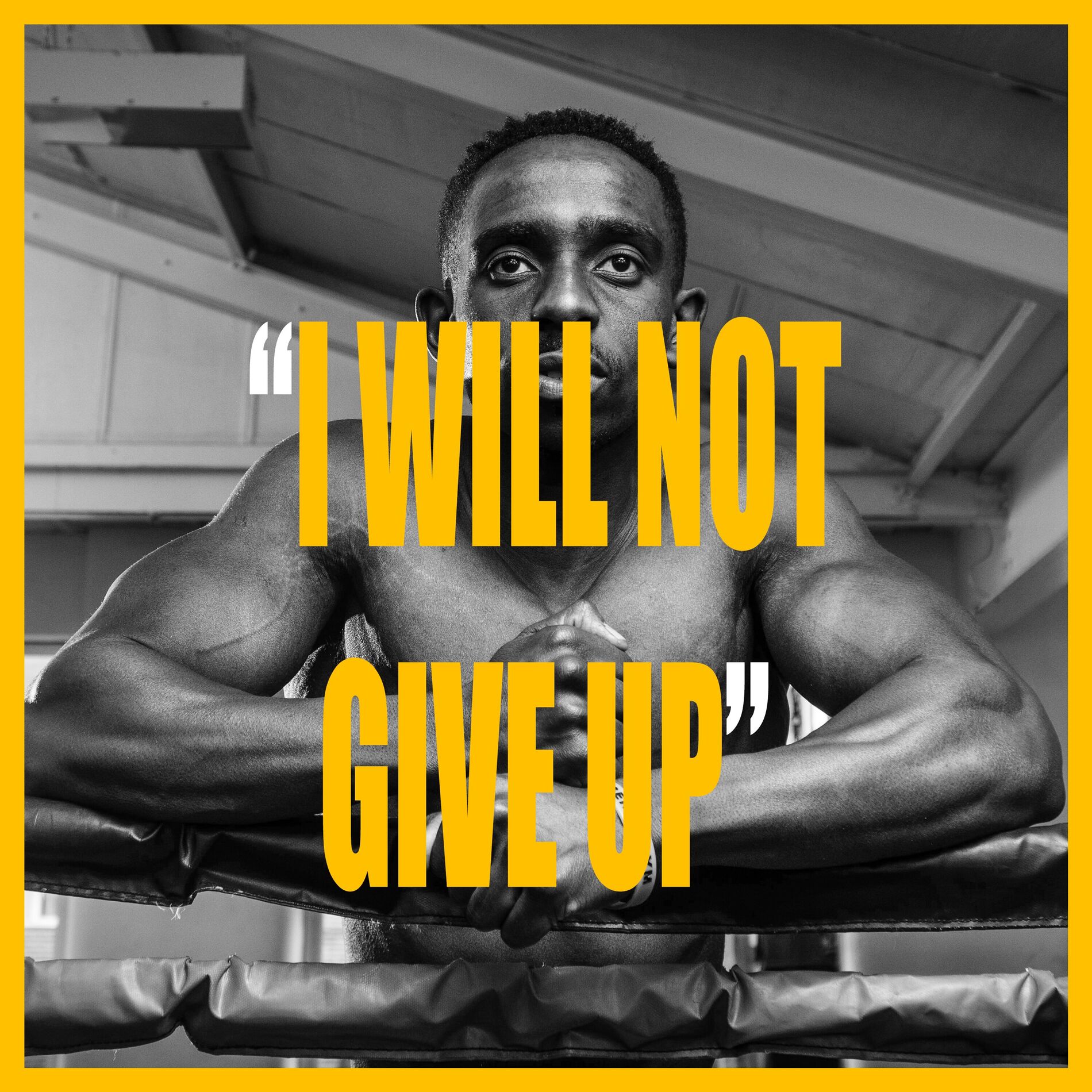 Album cover of I WILL NOT GIVE UP