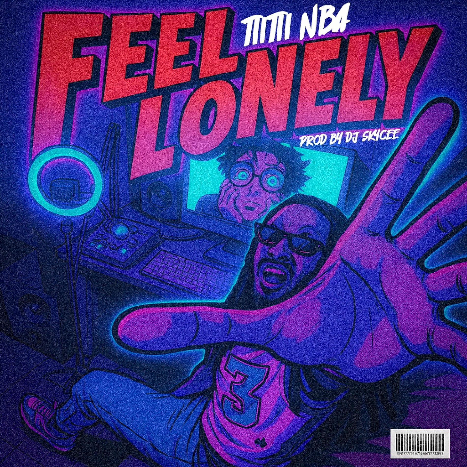 Album cover of FEEL LONELY (feat. DJ SKYCEE) (Bouyon 2025)
