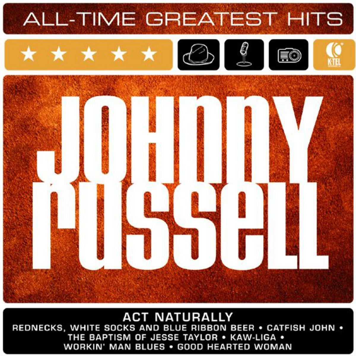 Album cover of Johnny Russell: All-Time Greatest Hits