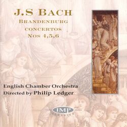 Cover of J. S. Bach: Brandenburg / Concertos No.4, 5 And 6