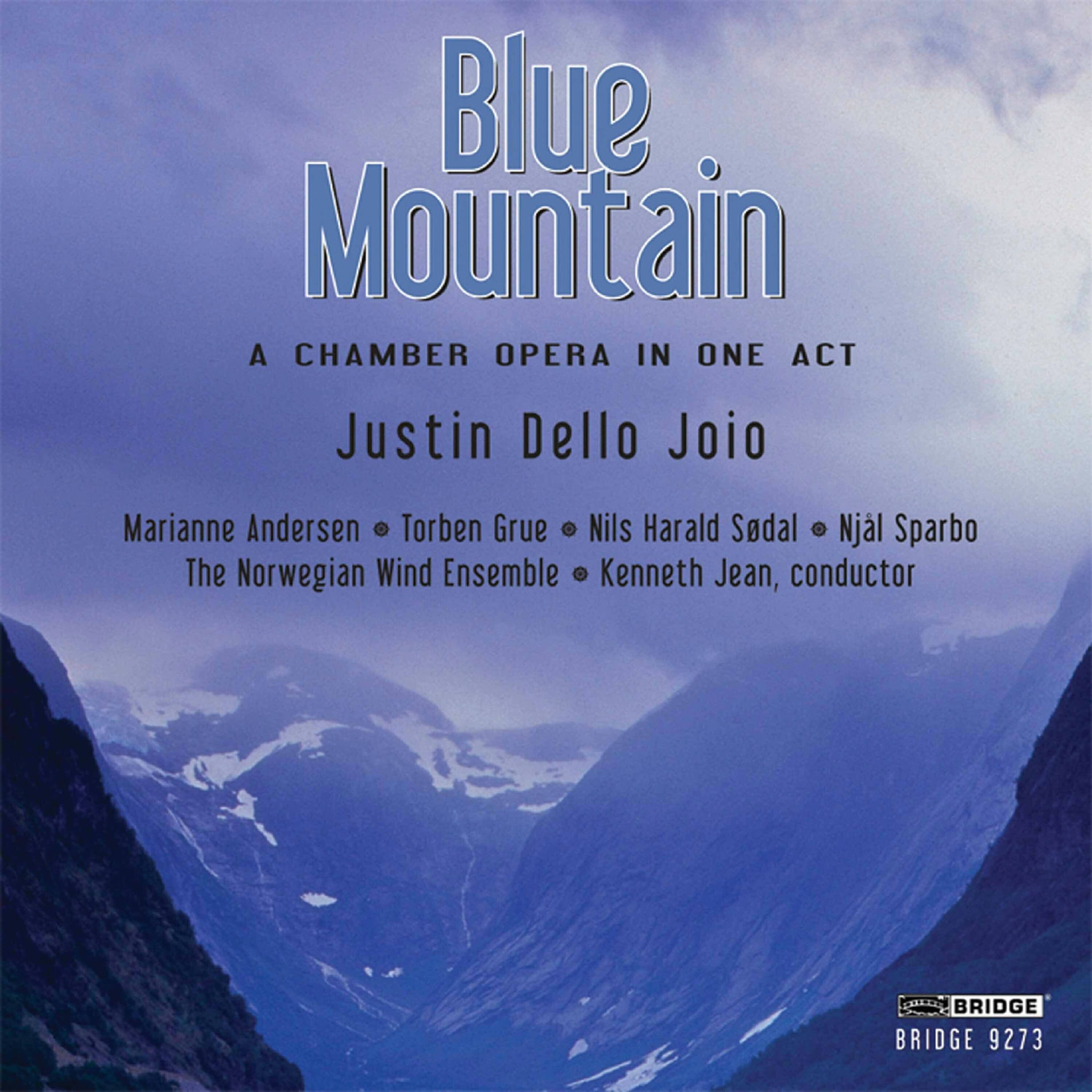 Album cover of Justin Dello Joio: Blue Mountain