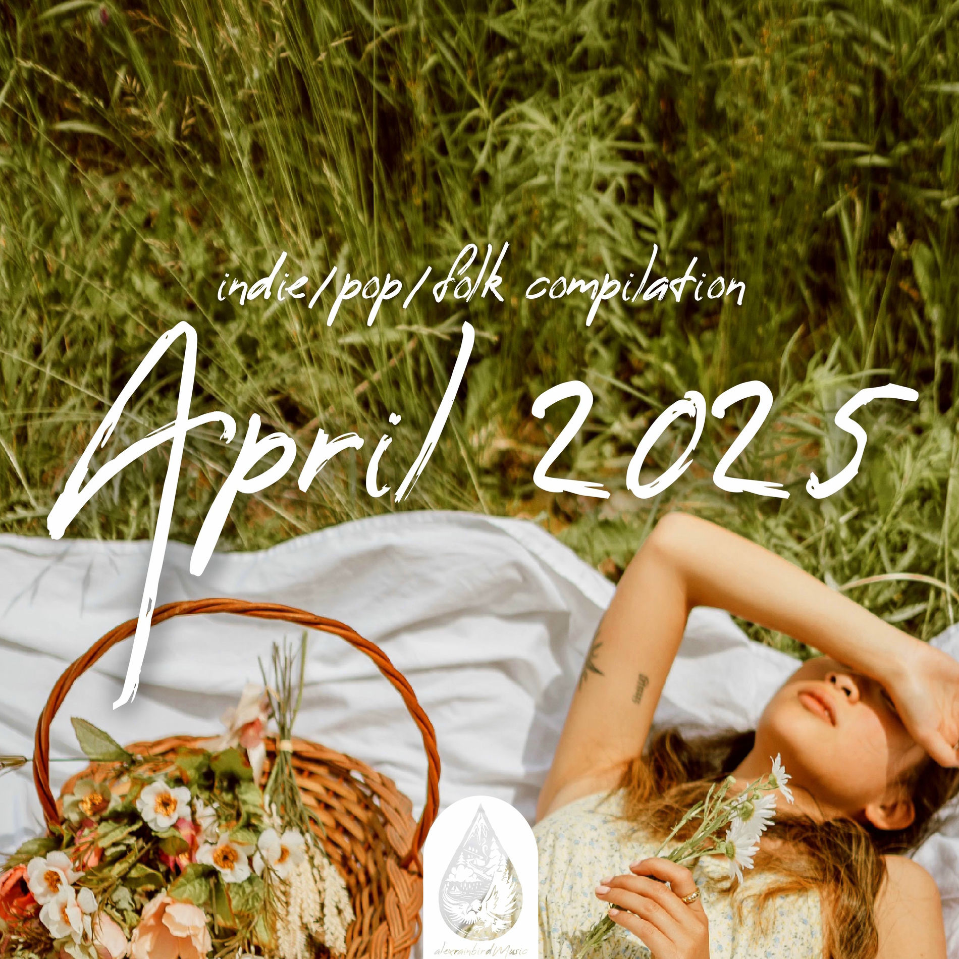 Album cover of Indie / Pop / Folk Compilation - April 2025 (alexrainbirdMusic)