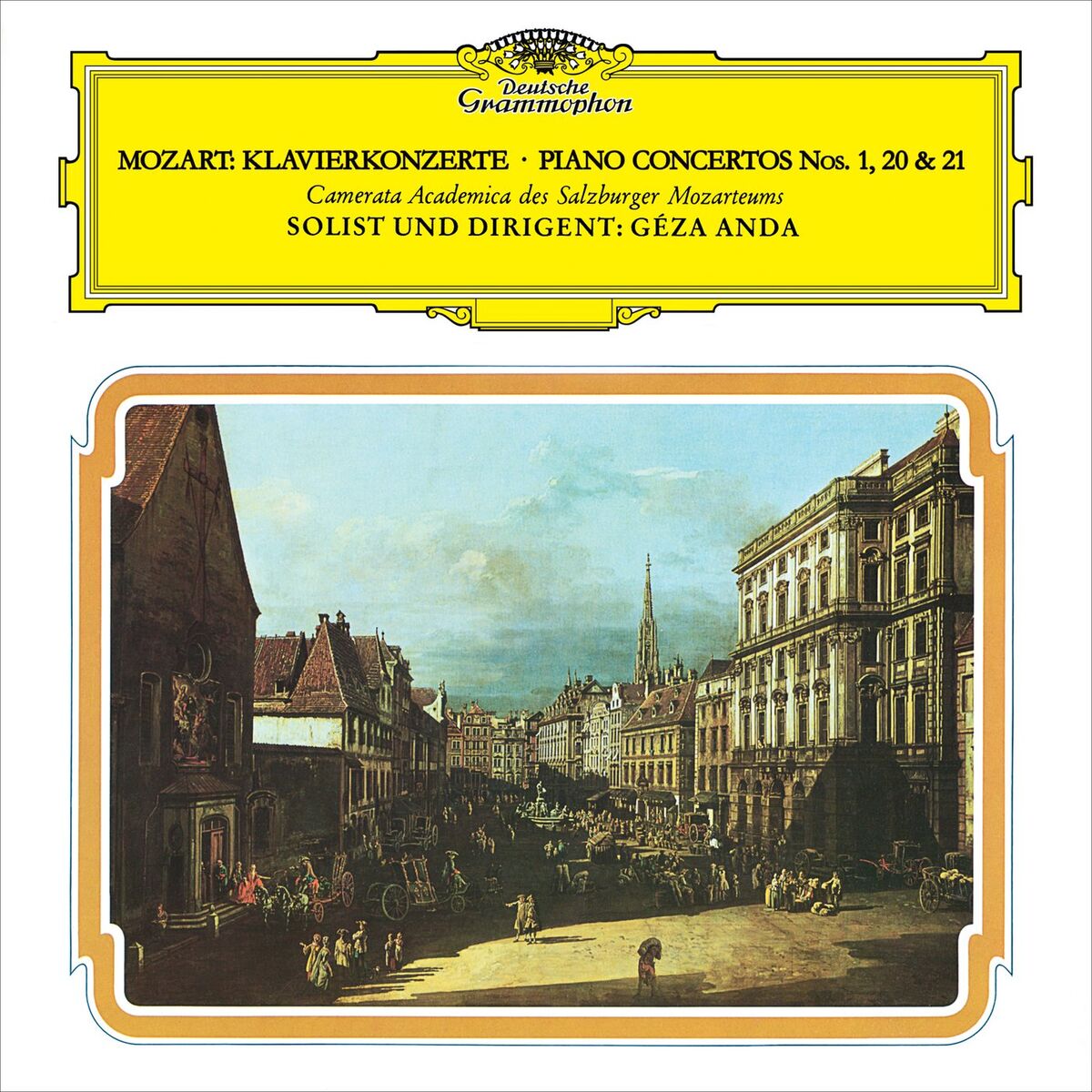 Album cover of Mozart: Piano Concertos Nos. 1, 20 & 21