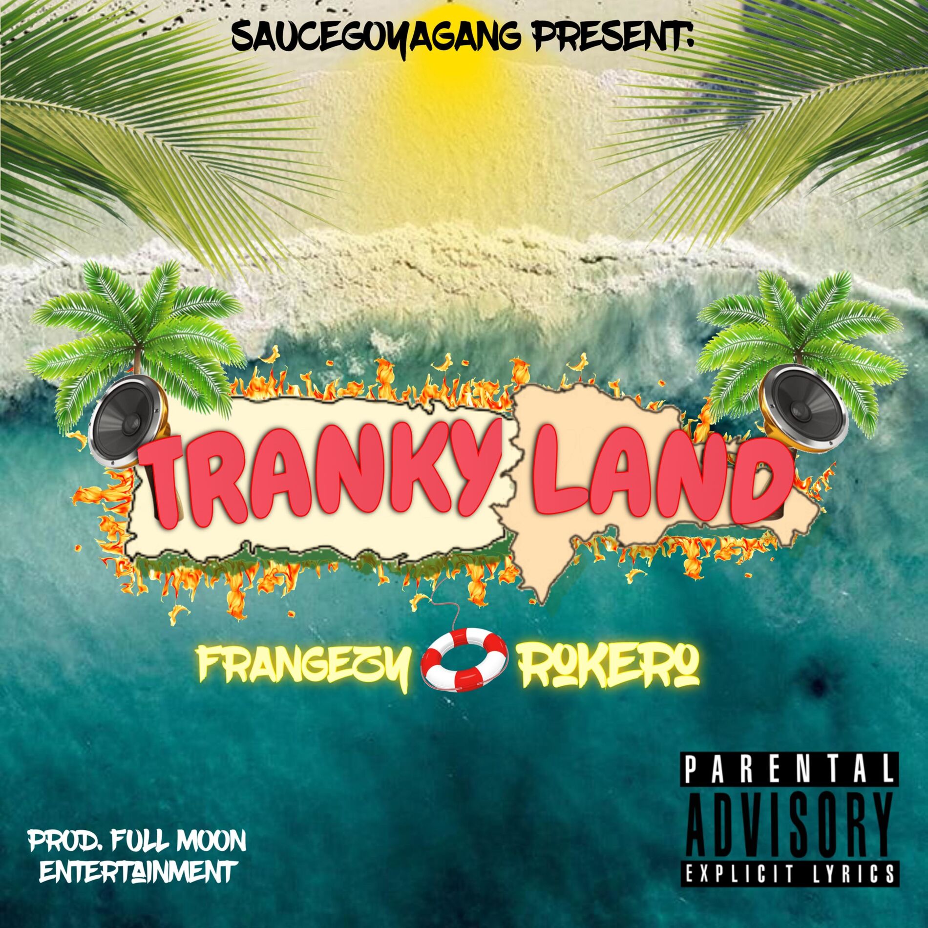 Album cover of Tranky land (feat. Rokero)