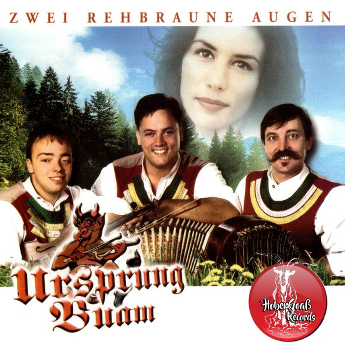 Album cover of Zwoa rehbraune Augen