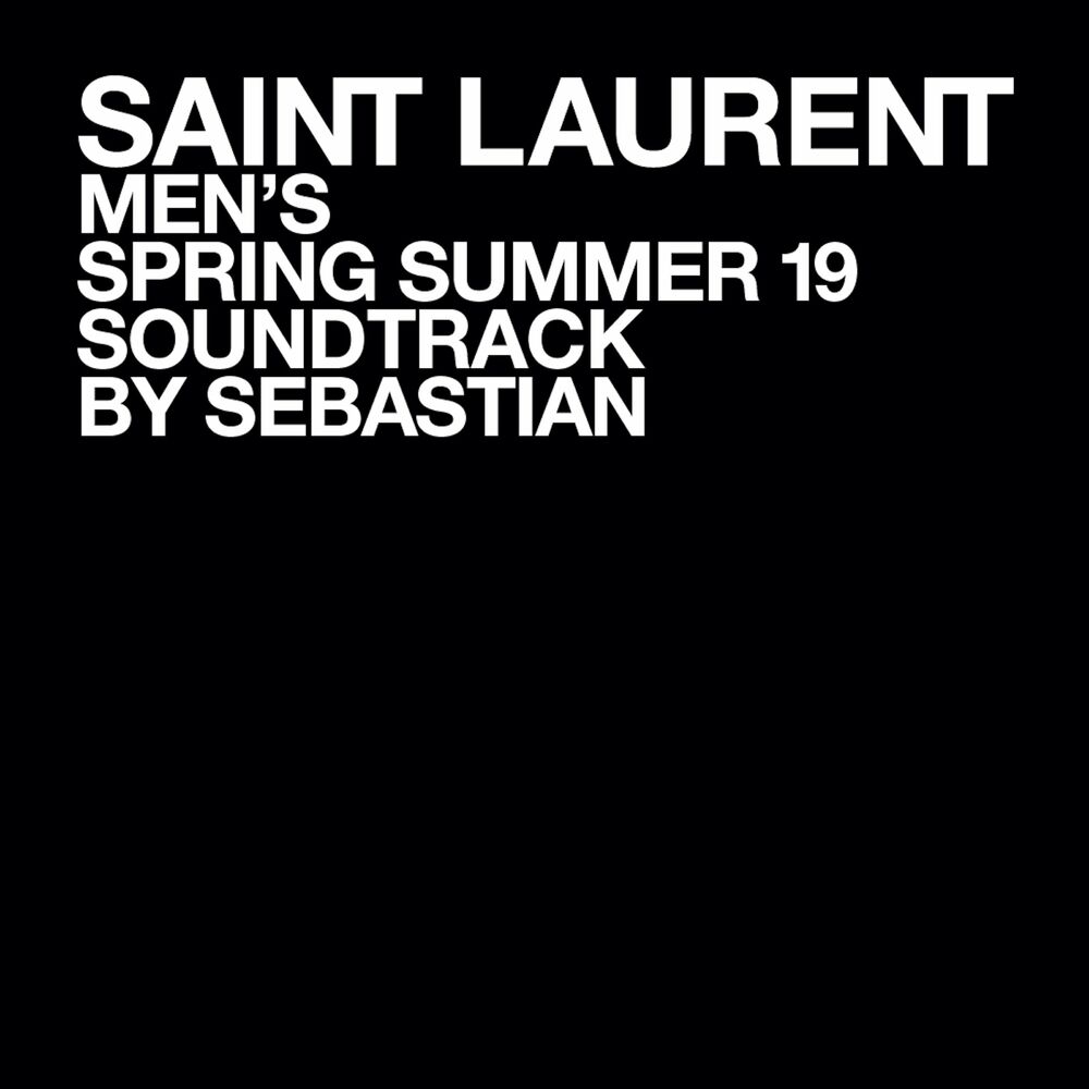 Picture of SAINT LAURENT MEN'S SPRING SUMMER 19