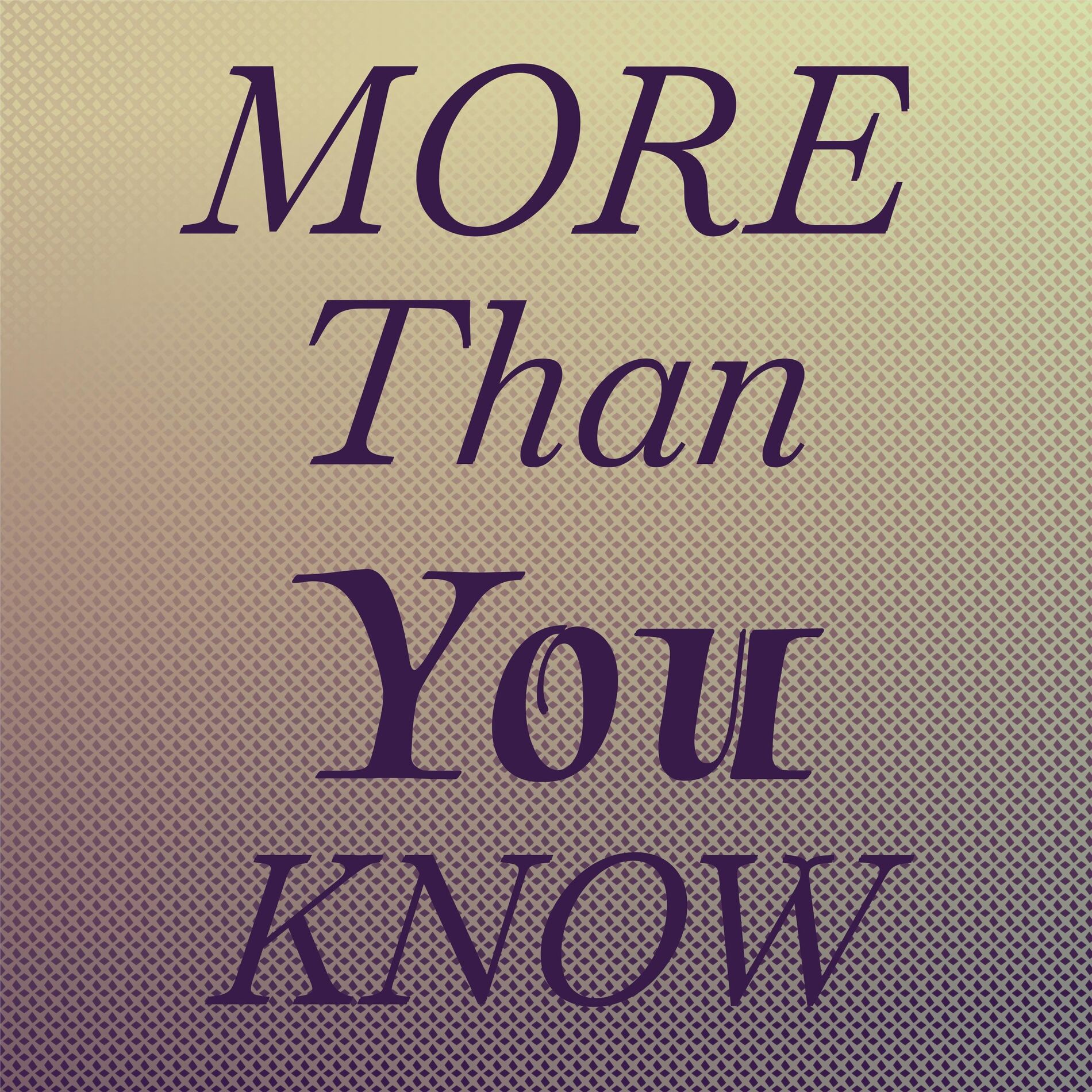 Album cover of More Than You Know