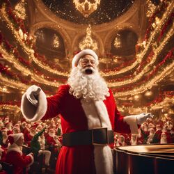 Cover of Joyful Christmas Piano Music for Peaceful Mornings and Evenings