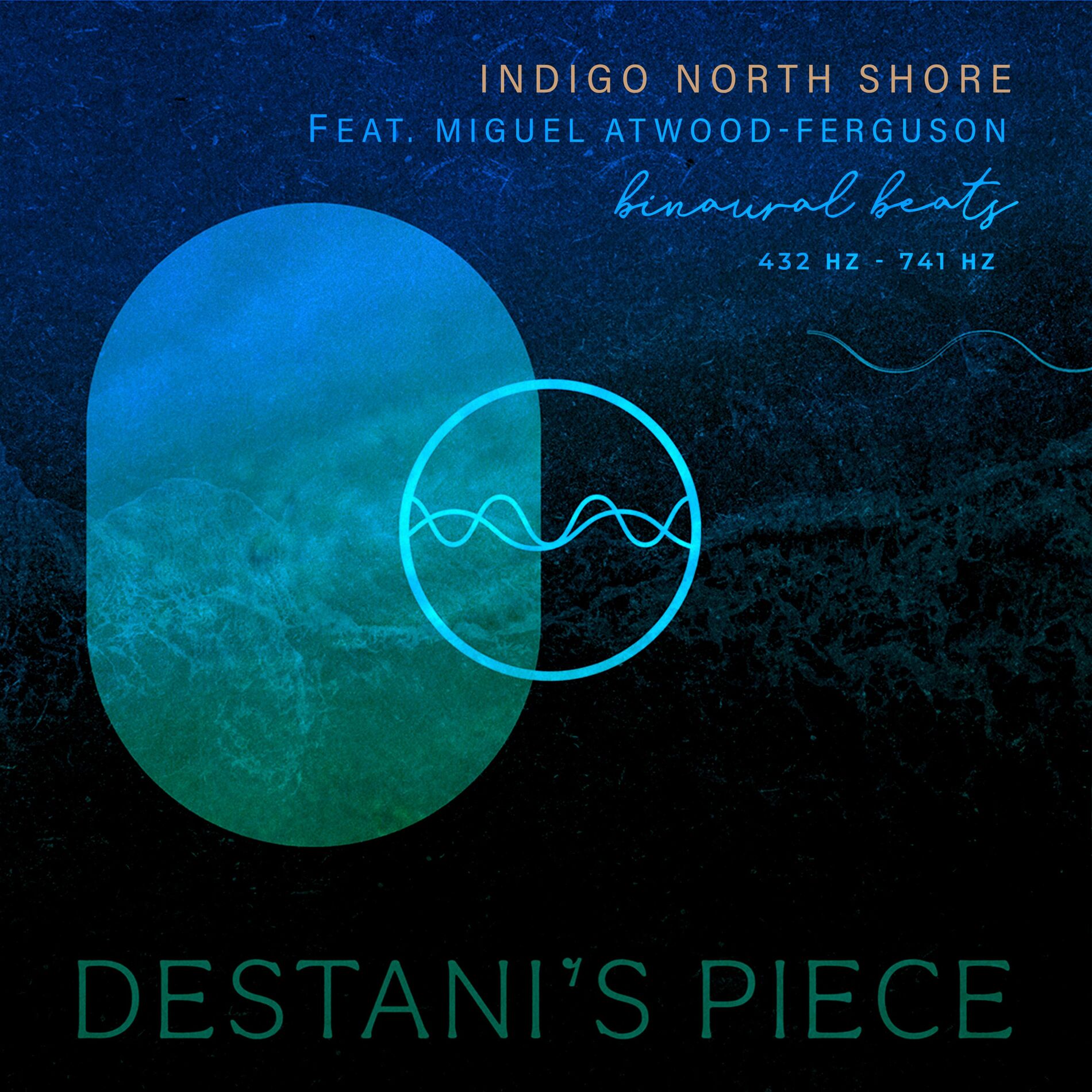 Album cover of Indigo North Shore - Binaural Beats, Alpha Positive Thinking, 432 Hz + 741 Hz, Throat Chakra