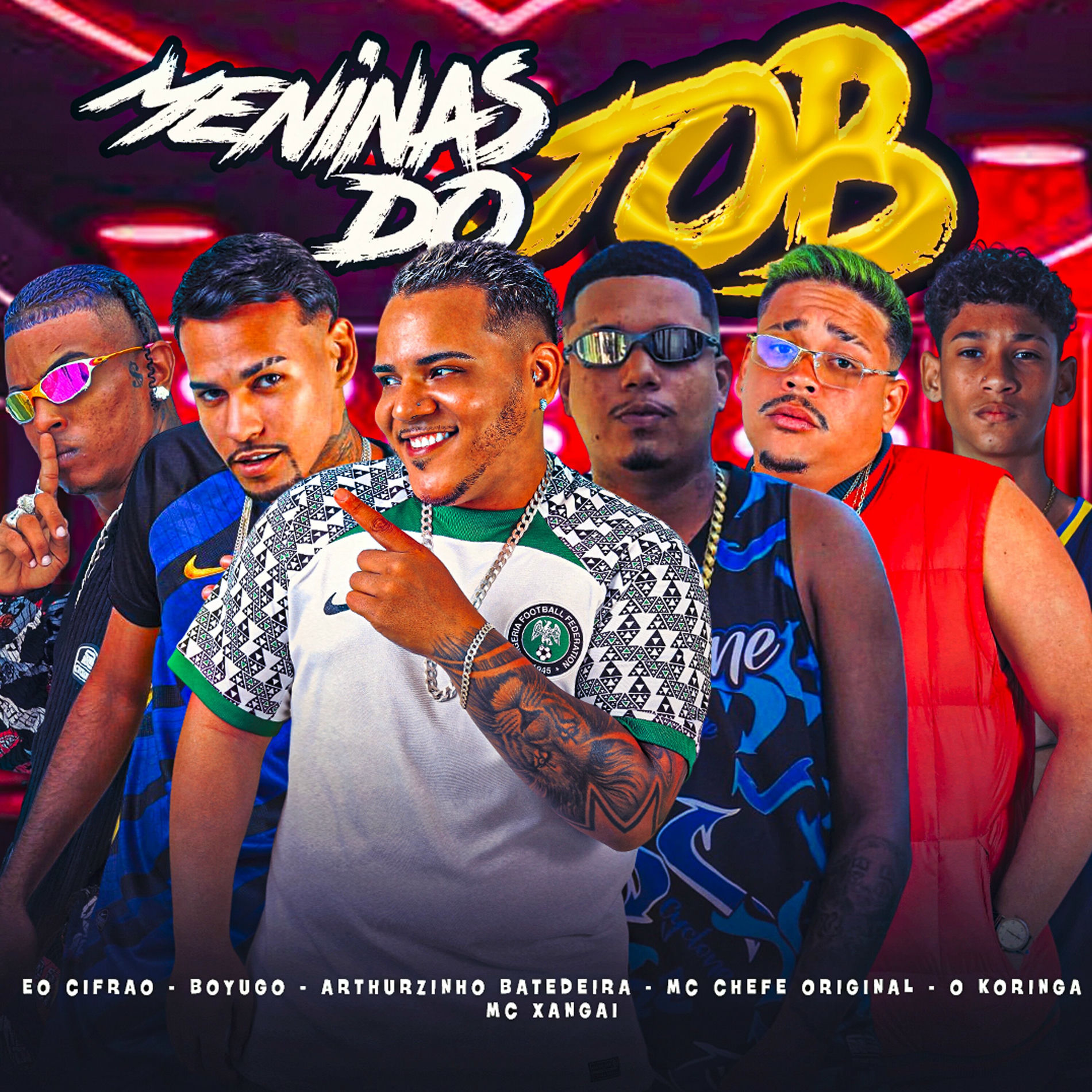 Album cover of Meninas do Job (feat. O Koringa, Eo Cifrão &  MC Xangai)