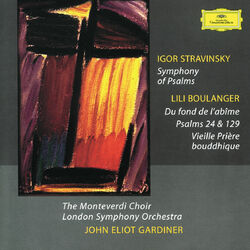 Cover of Stravinsky: Symphony of Psalms / Boulanger, L.: Psalms