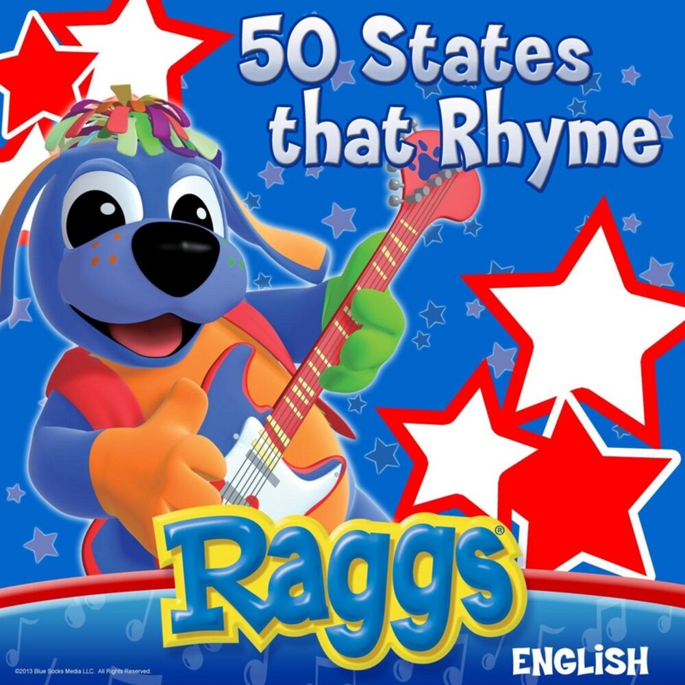 Picture of 50 States That Rhyme (English)