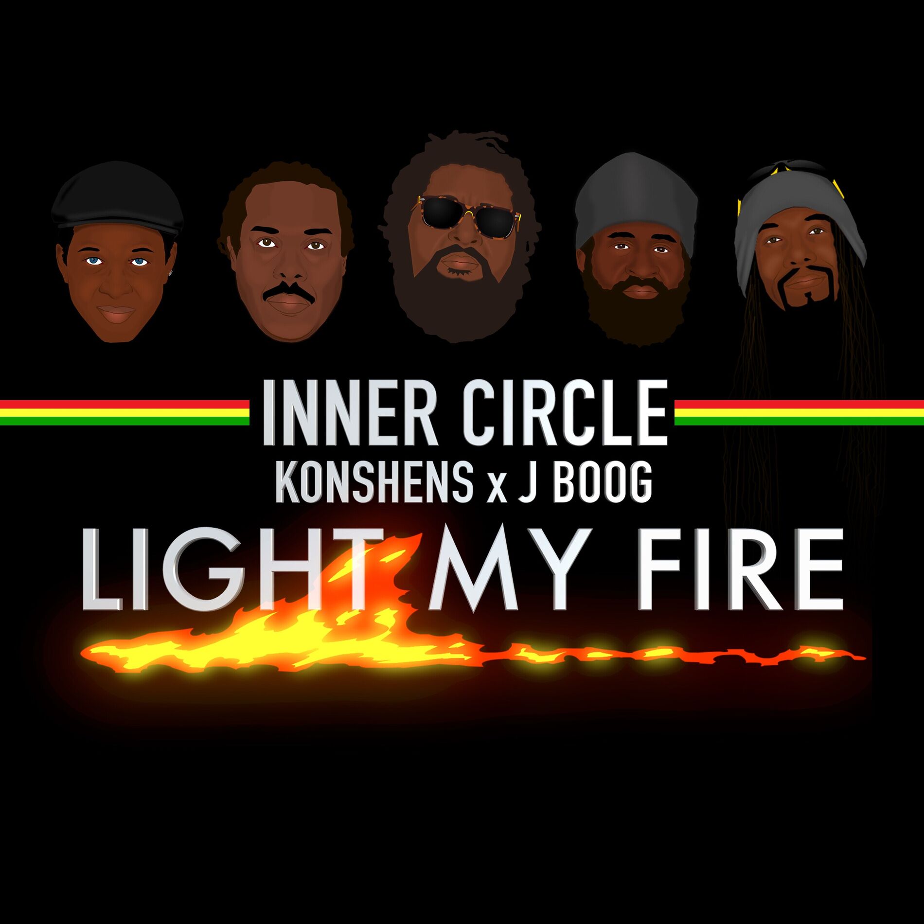 Album cover of Light My Fire (feat. Konshens, J Boog)