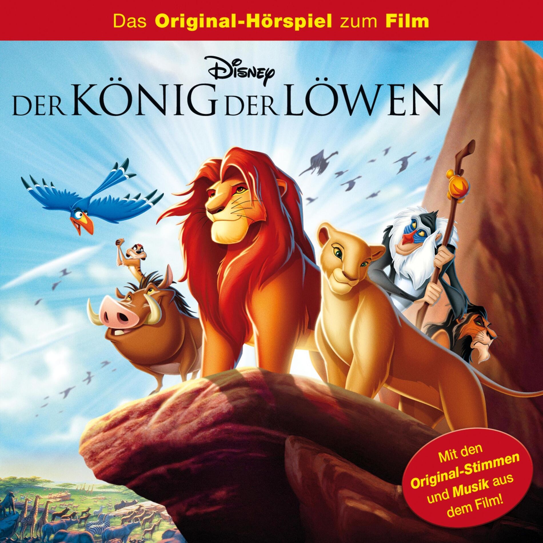 Album cover of Der König der Löwen (Hörspiel zum Disney Film)