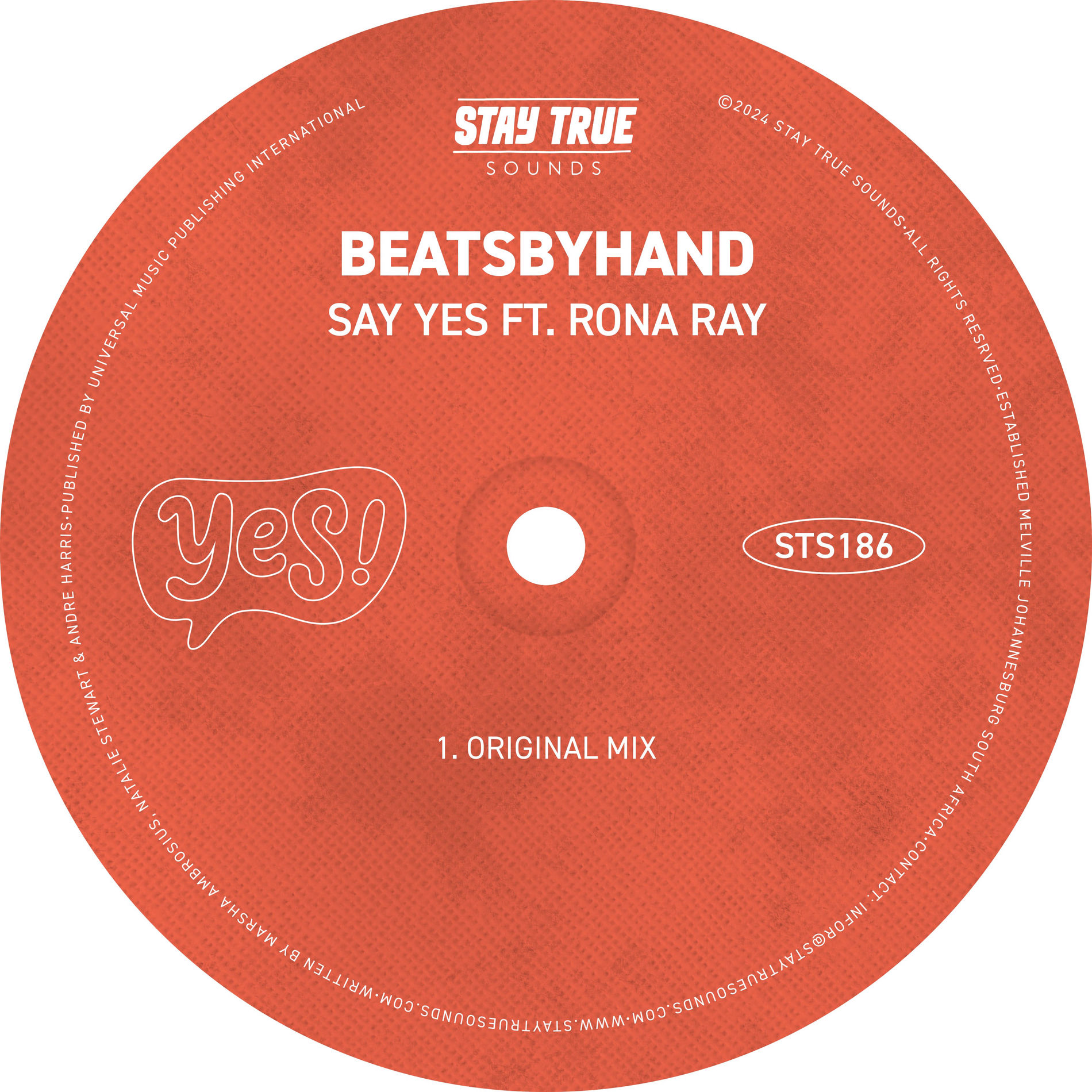 Album cover of Say Yes (feat. Rona Ray)