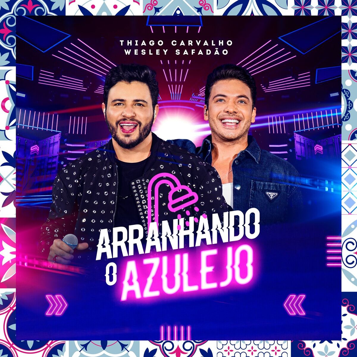 Album cover of Arranhando O Azulejo (Ao Vivo)