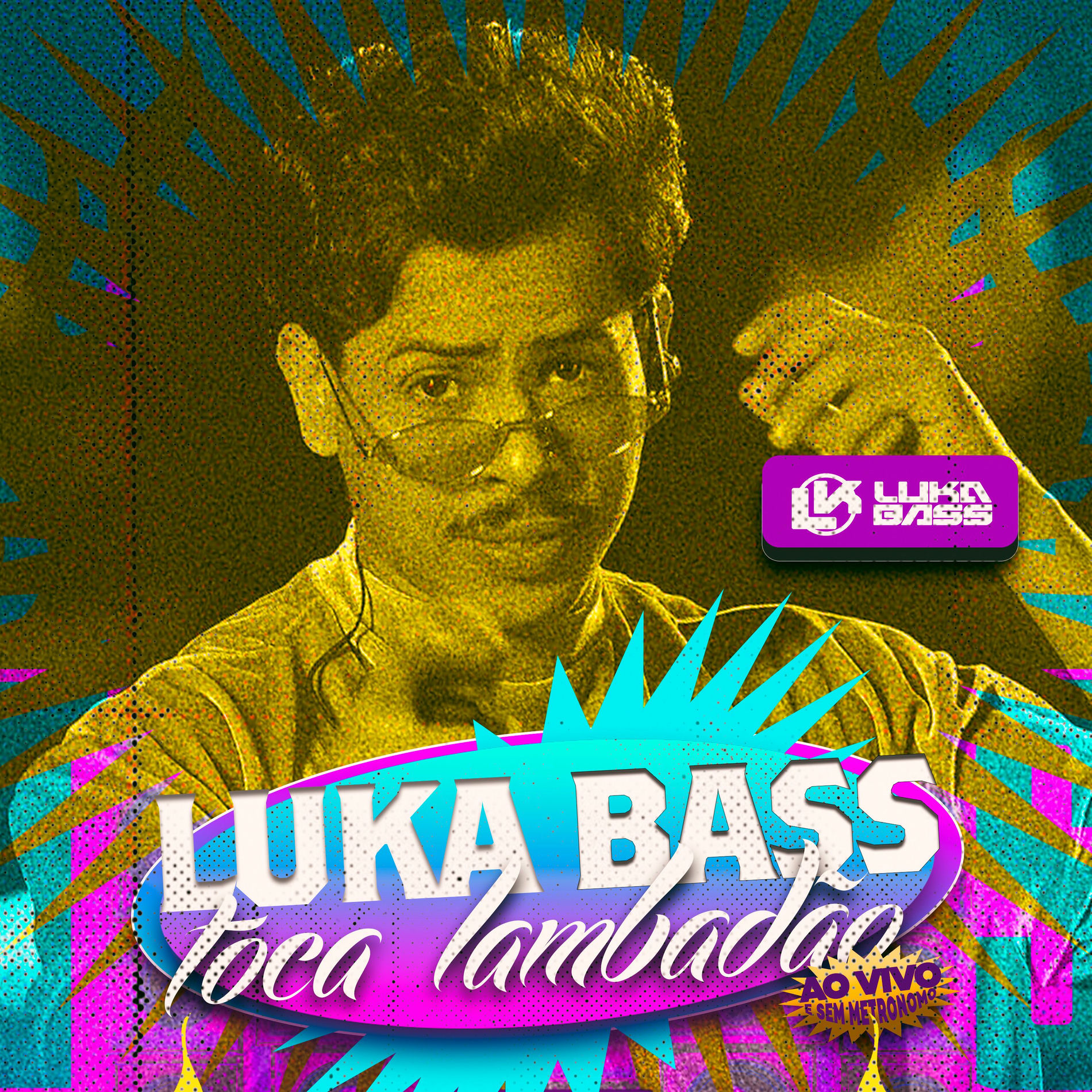 Album cover of Toca Lambadão (Ao Vivo e Sem Metronomo)