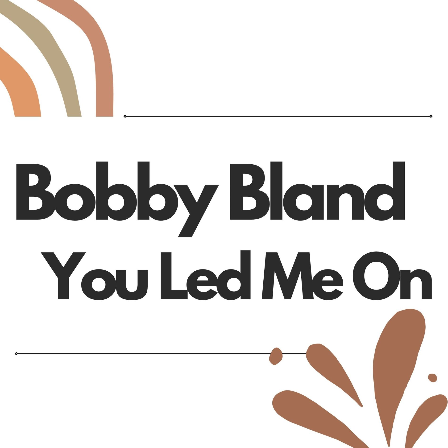Album cover of You Led Me On