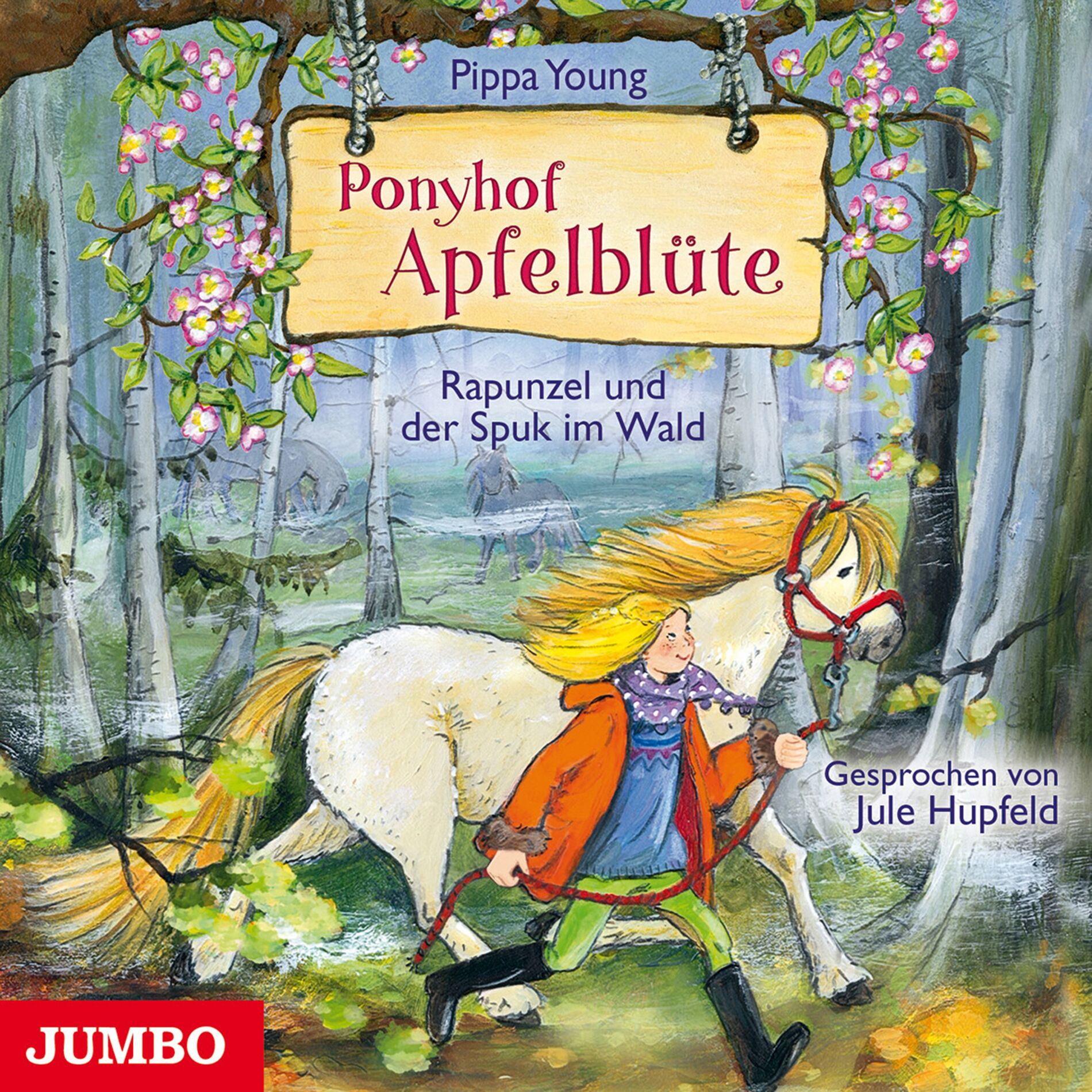 Album cover of Ponyhof Apfelblüte. Rapunzel und der Spuk im Wald [Band 8]