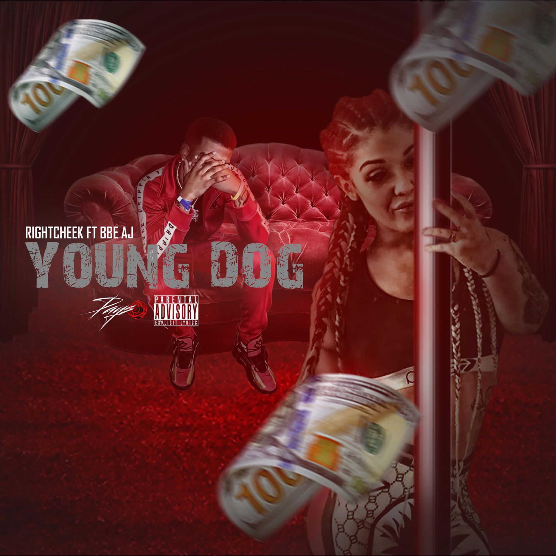Album cover of Young Dog (feat. Bbe Aj)