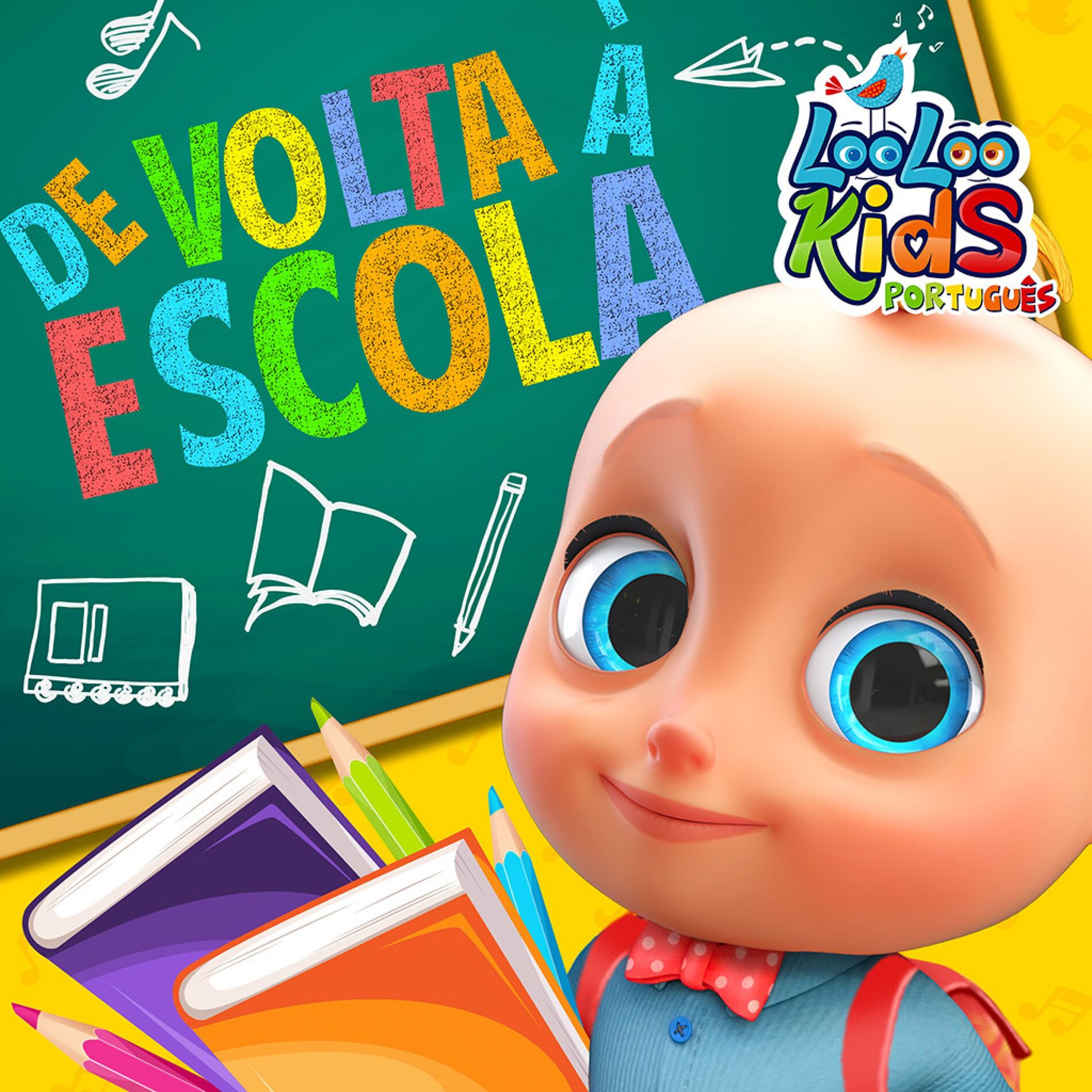 Album cover of De volta à escola - Músicas Infantis