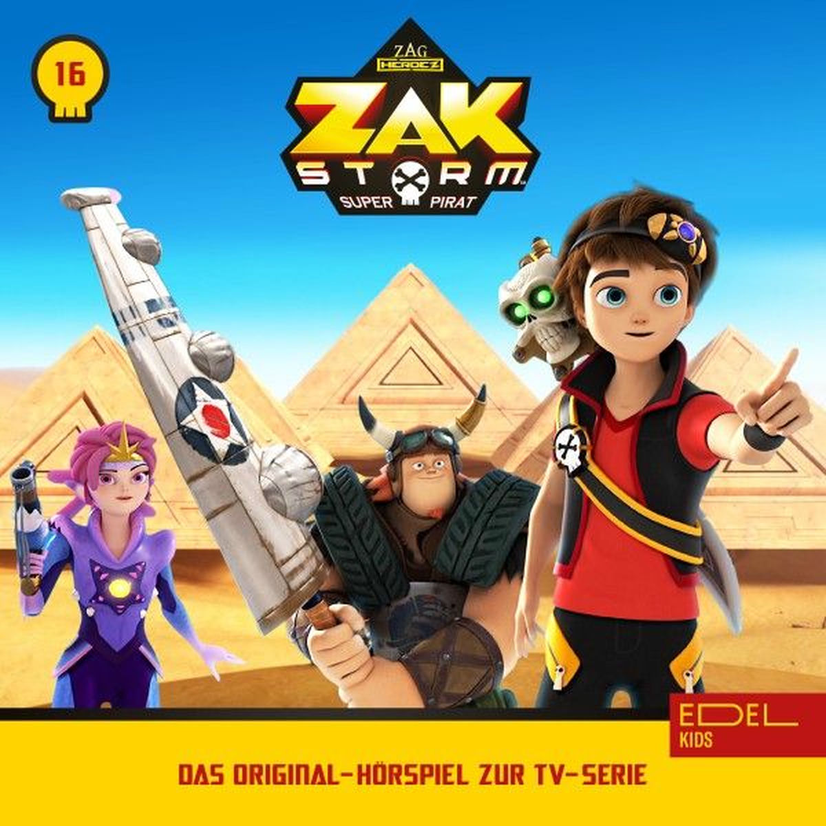 Album cover of Folge 16: Ein Körper für Calabrass / Die unheimliche Insel (Das Original Hörspiel zur TV-Serie)