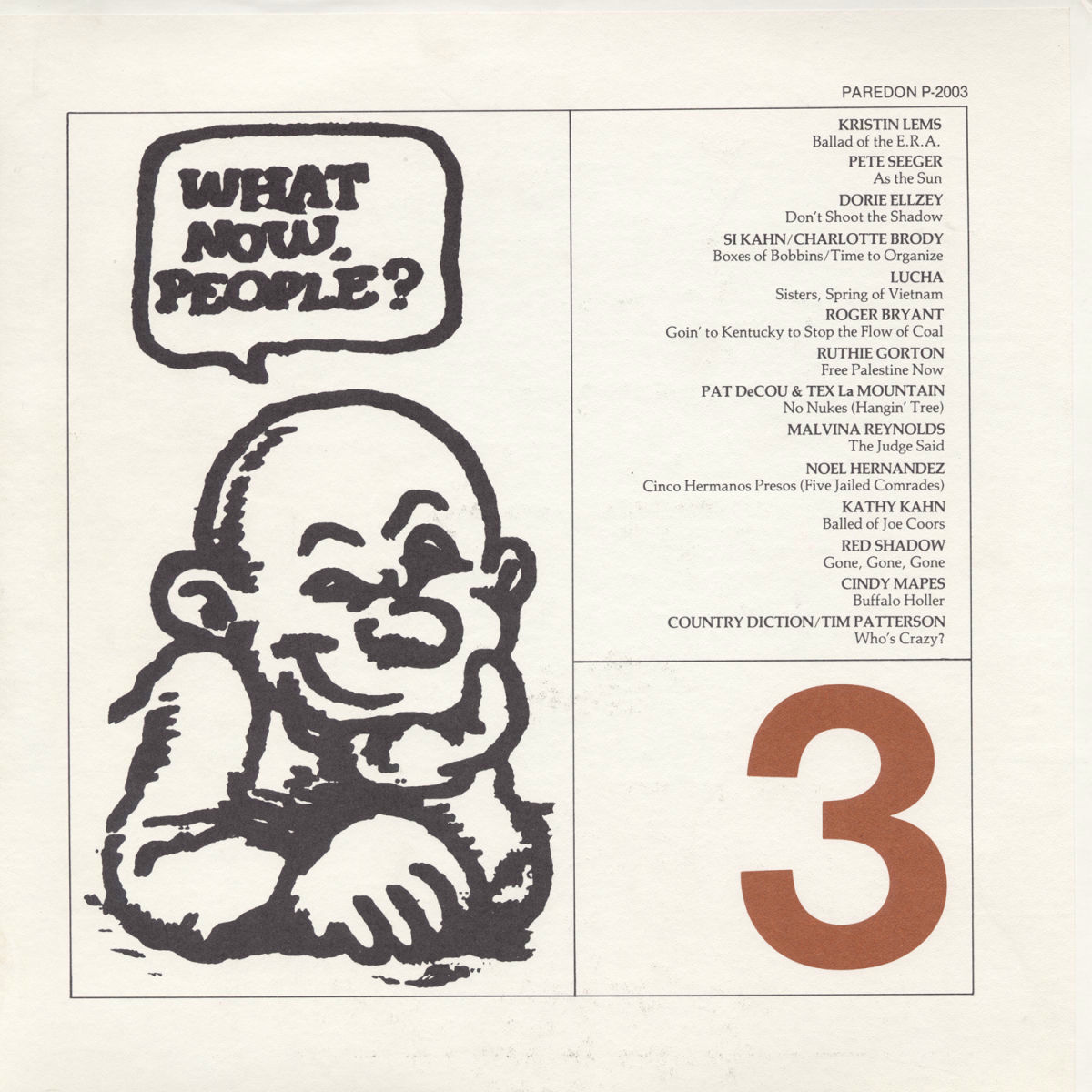 Album cover of What Now People? Vol. 3