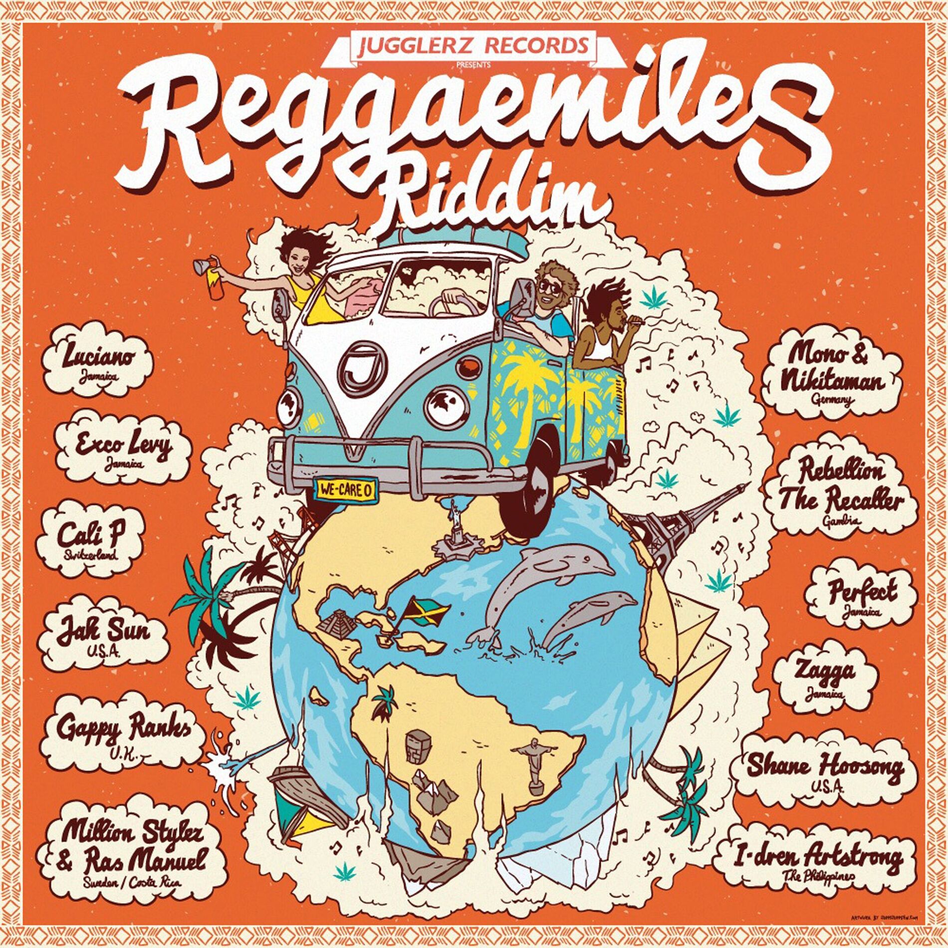 Album cover of Reggaemiles Riddim Selection
