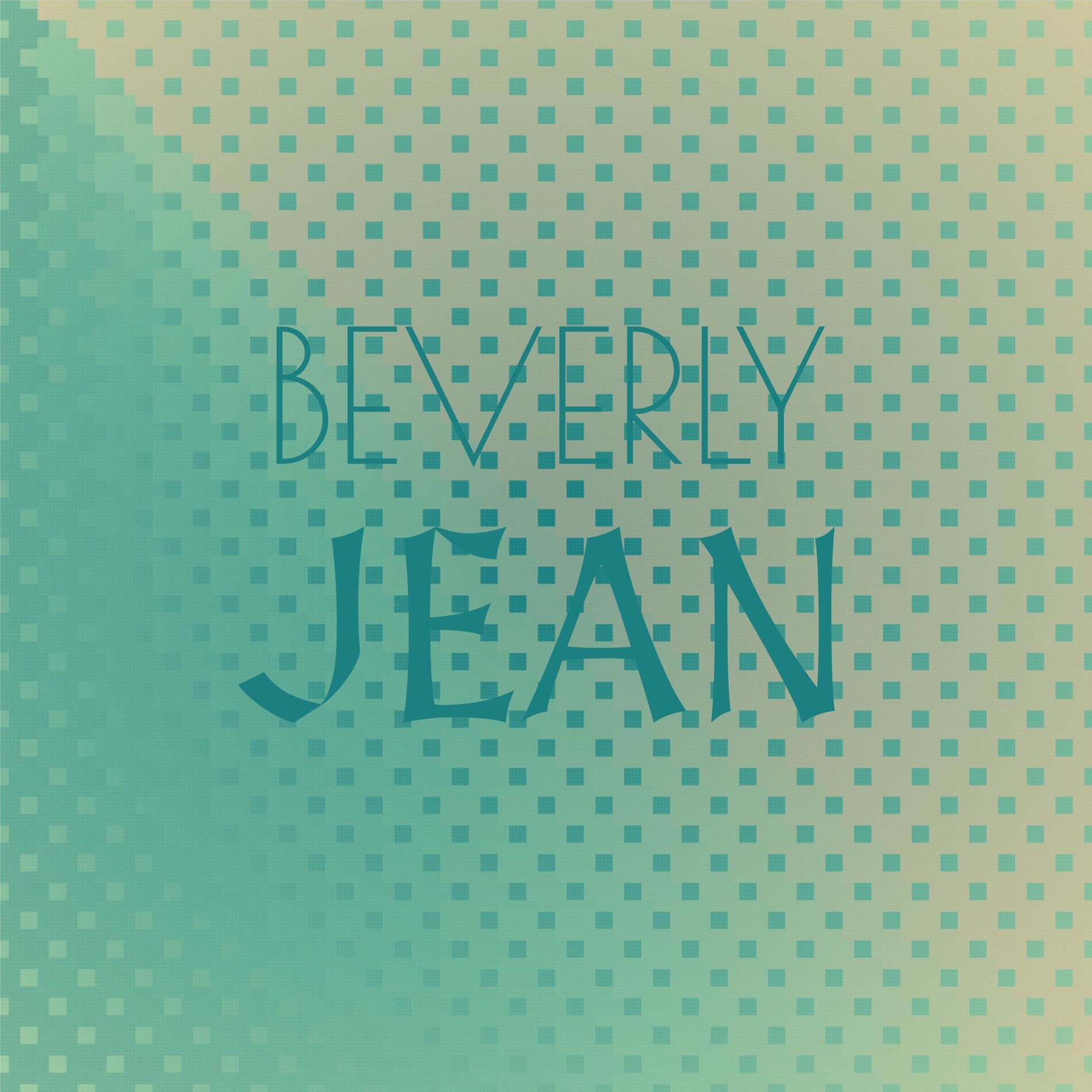 Album cover of Beverly Jean