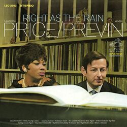 Cover of Leontyne Price - Right as the Rain