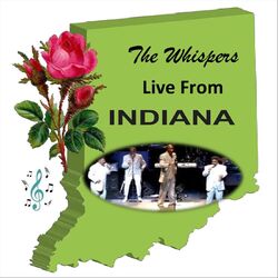 Cover of The Whispers Live from Indiana
