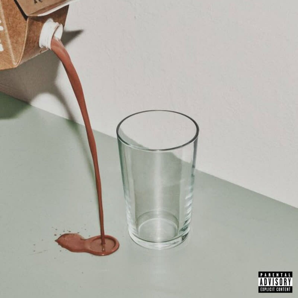 Album cover of spilled milk tape.