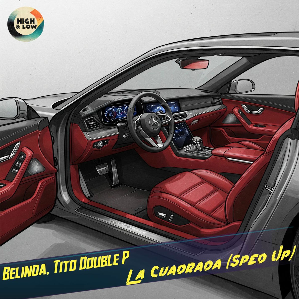 Album cover of La Cuadrada (Sped Up)