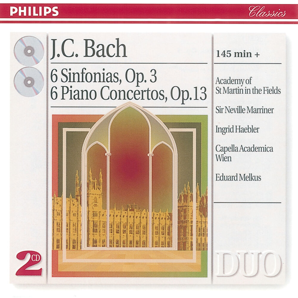 Picture of Bach, J.C.: 6 Sinfonias Op.3/6; Piano Concertos Op.13