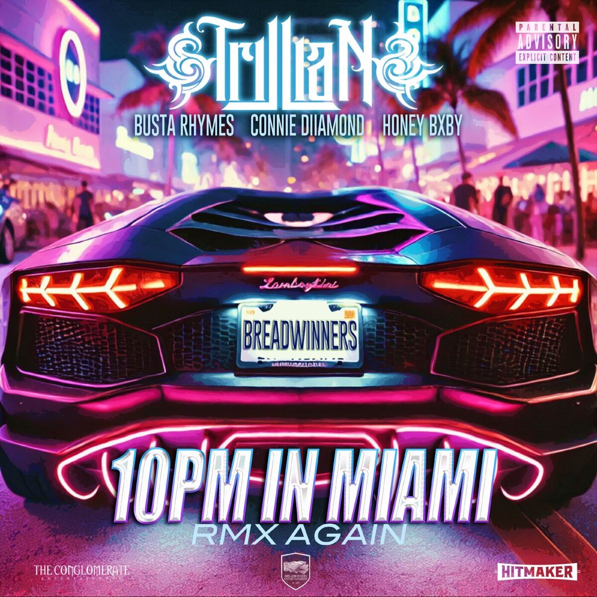 Album cover of 10 Pm in Miami
