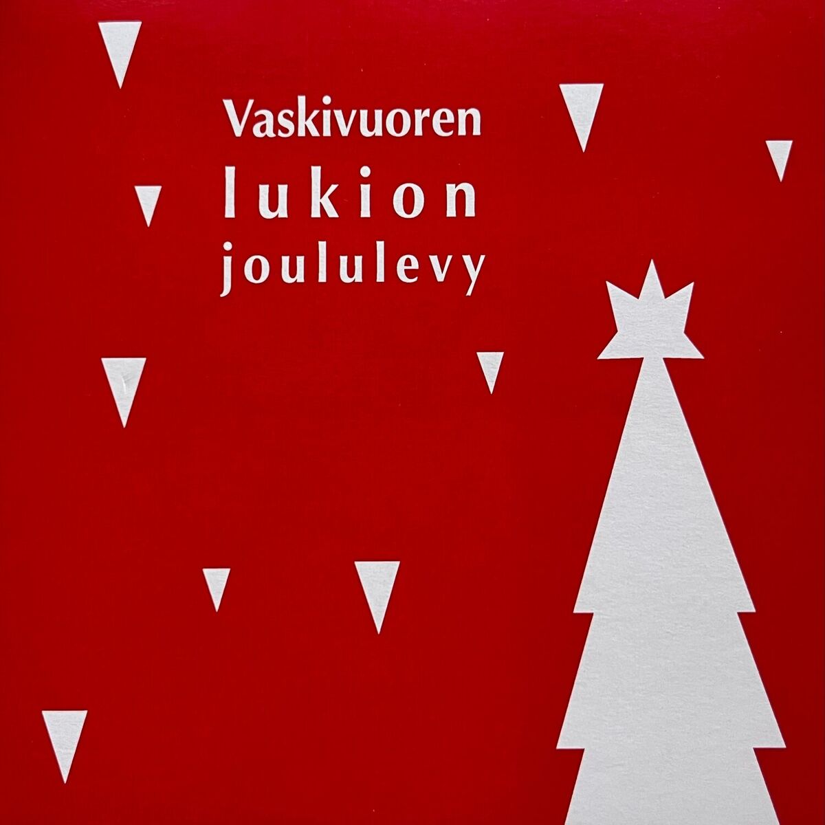 Album cover of Vaskivuoren lukion joululevy