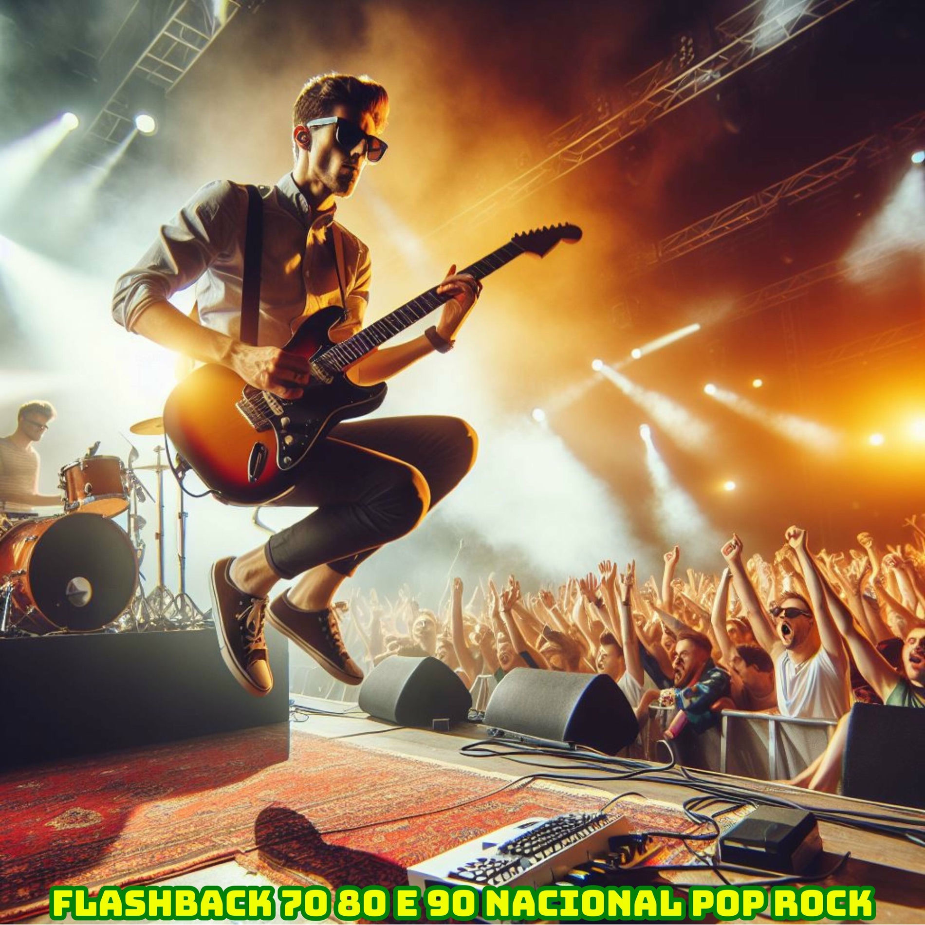 Album cover of Flashback 70 80 e 90 Nacional Pop Rock