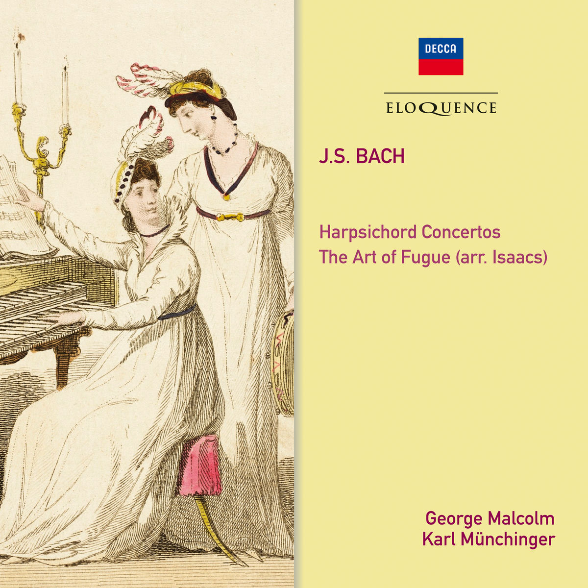 Album cover of J.S. Bach: Harpsichord Concertos / The Art Of Fugue