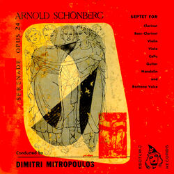 Cover of Serenade Op. 24: For Septet and Baritone Voice ‎