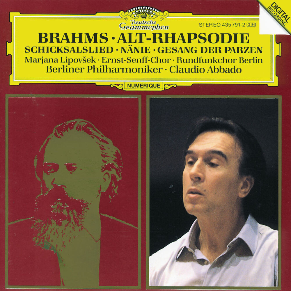 Picture of Brahms: Alto Rhapsody; Song of Destiny; Nänie; Song of the Fates