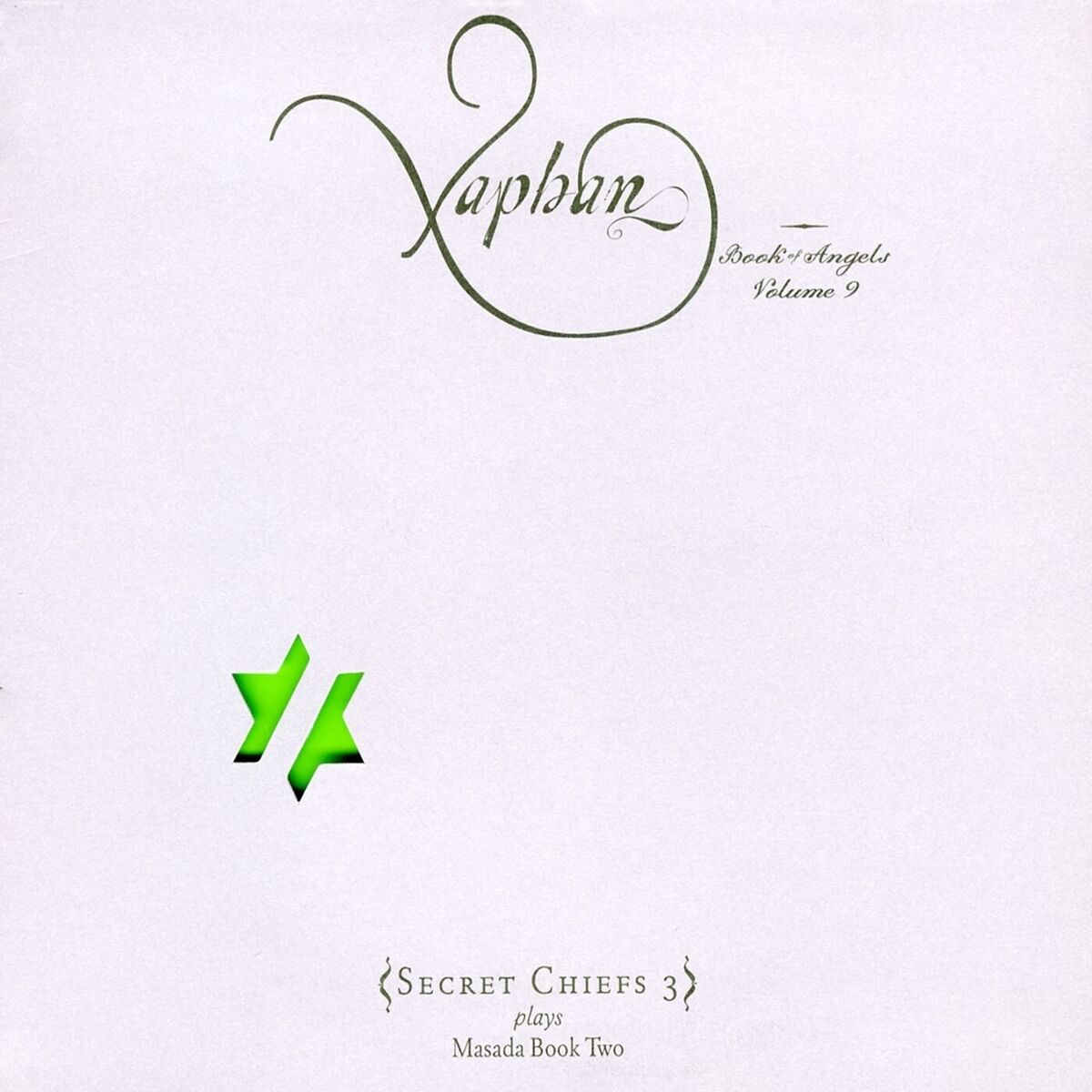 Album cover of Xaphan: Book of Angels, Vol. 9