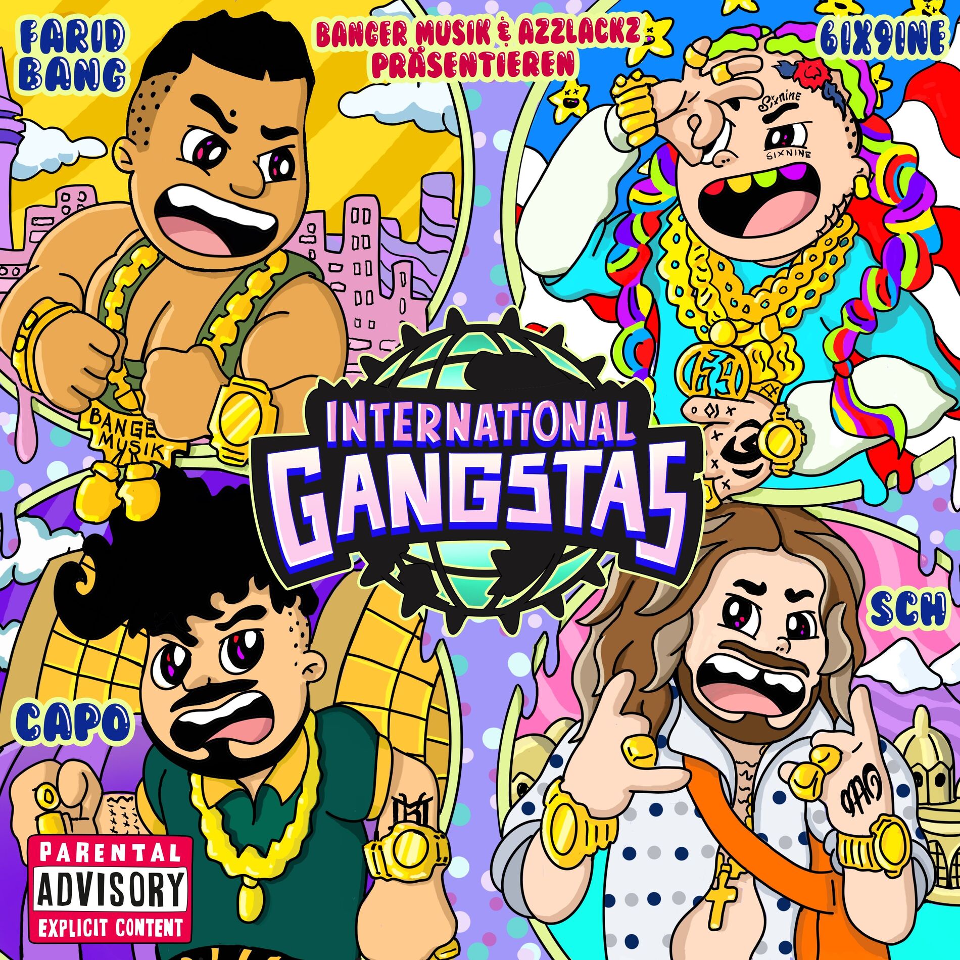 Album cover of INTERNATIONAL GANGSTAS