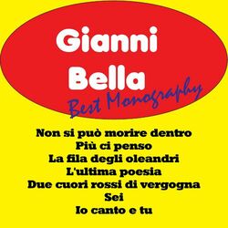 Cover of Best monography: gianni bella
