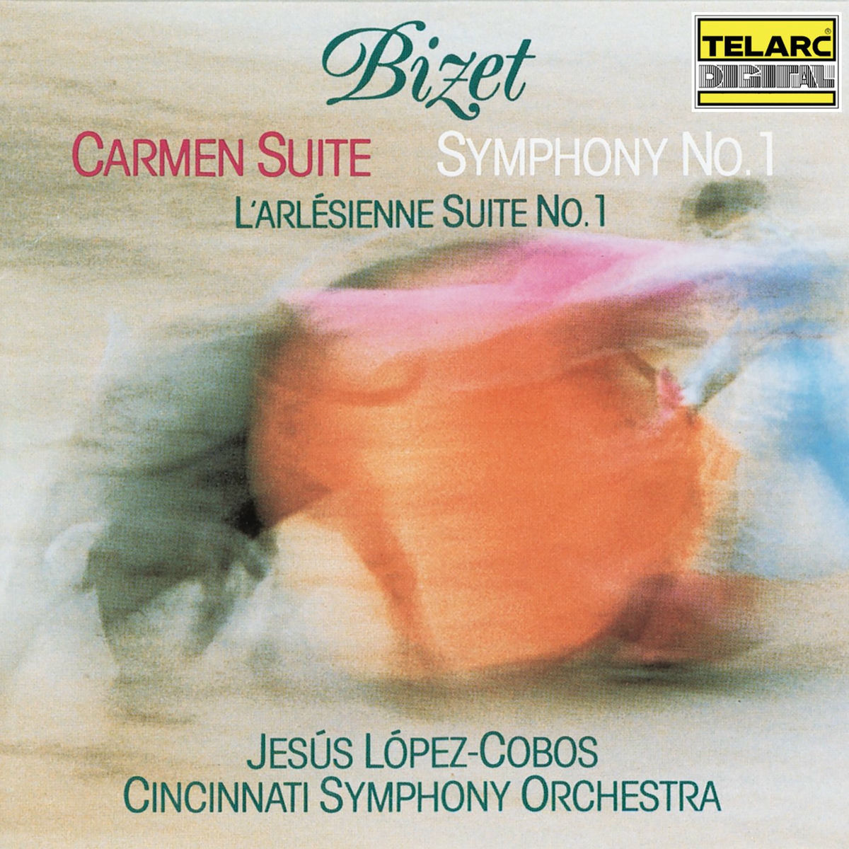 Album cover of Bizet: Carmen Suite, Symphony No. 1 in C Major & L’arlésienne Suite No. 1